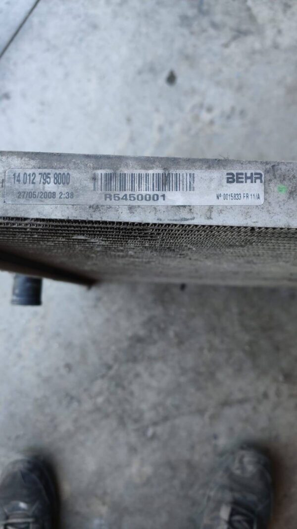radiador jumpy expert scudo 1.6 hdi 2008 140127958000
