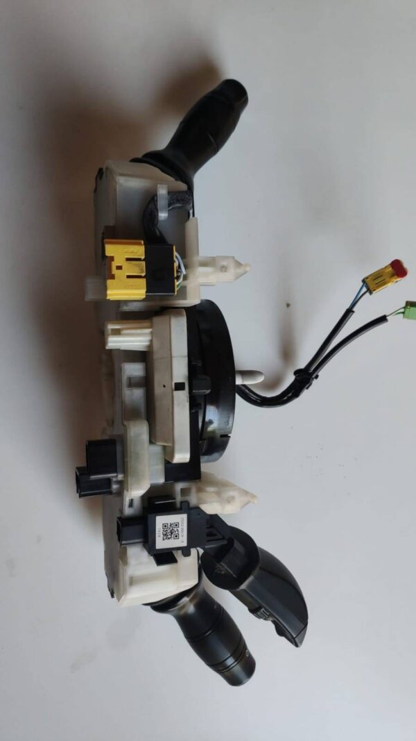 mando de luces multifuncion completo con anillo de airbag de renault laguna III de 2008 255670001R - Imagen 3