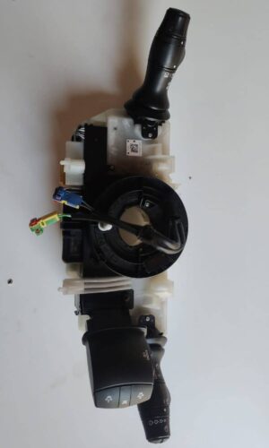 mando de luces multifuncion completo con anillo de airbag de renault laguna III de 2008 255670001R
