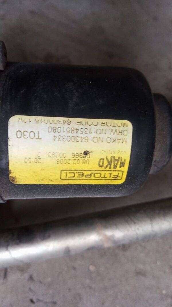 REF 1354851080 MOTOR LIMPIA PARABRISAS DELANTERO PEUGEOT BIPPER 1.4 HDI 2008 MAKO - Imagen 3