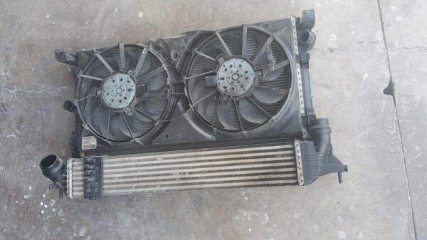 REF 21410005R RADIADOR COMPLETO ELECTROVENTILADOR INTERCOOLER RENAULT LAGUNA III 2009