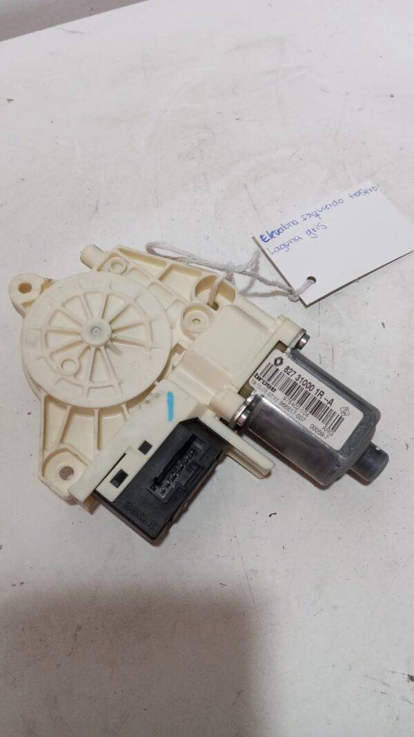 REF 827310001R RENAULT LAGUNA III MOTOR DEL ELEVALUNAS PUERTA IZQUIERDA TRASERA AÑO 2007