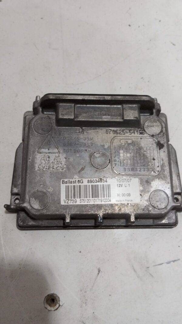 REF 89034934 BALASTO DE XENON AÑO 2007 LLADO FARO IZQUIERDO 12V 07062554155
