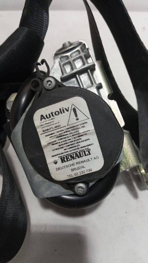 REF 9424019 888400010R 02232730 604072 CINTURON TRASERO IZQUIERDO RENAULT LAGUNA III - Imagen 5