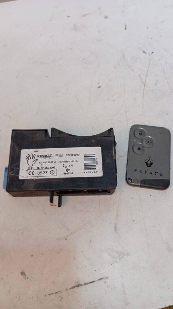 LLAVE TARJETERO RENAULT ESPACE