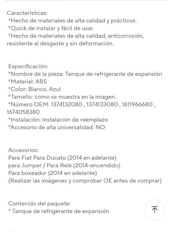 1374132080 DEPOSITO EXPANSION FIAT - Imagen 5